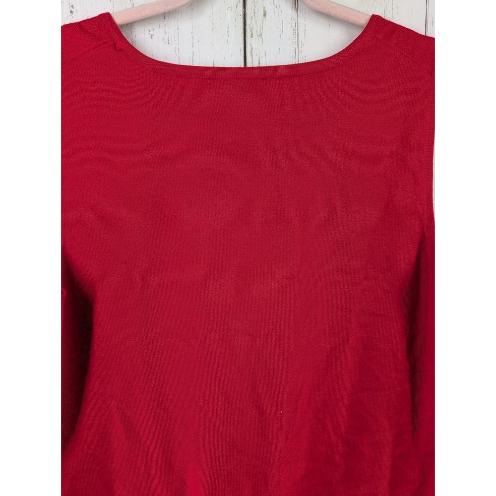 Cable And Gauge Size XL Womens Red Sleeveless Casual Tank top - Picture 6 of 8